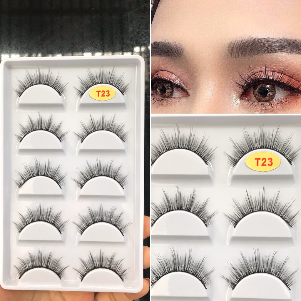 MI GIẢ CHỒN 3D-T21, T23 ...[5 CẶP/hộp] MUA LẺ GIÁ SỈ